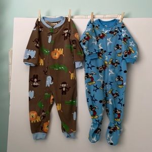 Cozy Sleepers - 12 months & 18 months- set of 2